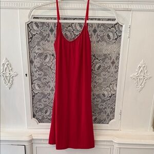Only Hearts Red Spaghetti Strap Chemise
